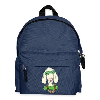 Goat Hiphop - Goat - HipHop - Kids' Backpack - navy - Front