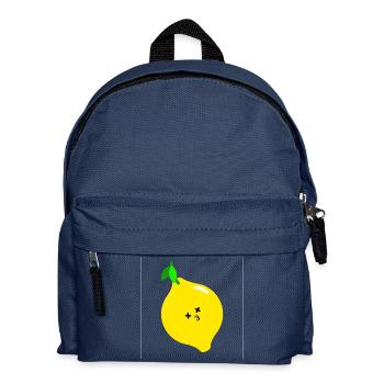 lemon - Kids' Backpack - navy - Front