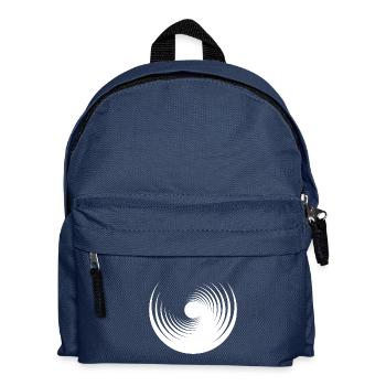 Geometrische Form - Kinder Rucksack - Navy - Vorne