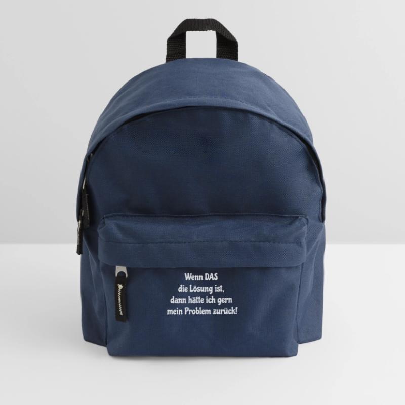 Solution -> Problem Back - Great gift idea Kids' Backpack