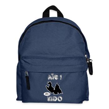 OUI! KIDO - Wörter der Wörter - FRANCOIS VILLE - Kinder Rucksack - Navy - Vorne