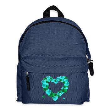 Cœur de cœur - Sac à dos Enfant - bleu marine - Devant