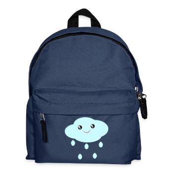 Nuage mignon cadeau de style kawaii nuage pour les enfants - Sac à dos Enfant - bleu marine - Devant