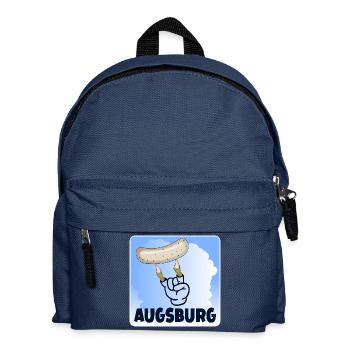 AUGSBURG WEIßWURST ZUZELN  - Kinder Rucksack - Navy - Vorne
