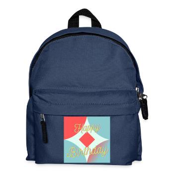 BIRTHDAY,HAPPY BIRTHDAY,HAPPY BIRTHDAY - Kids' Backpack - navy - Front