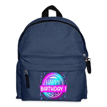 HAPPY BIRTHDAY GREETINGS - CONGRATULATIONS SAYINGS - Kids' Backpack - navy - Front