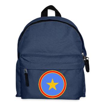 COULEURS DU CONGO - Sac à dos Enfant - bleu marine - Devant