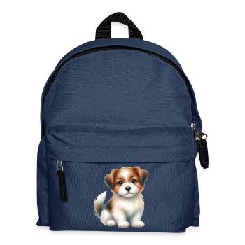 Cute dog - Kids' Backpack - navy - Front