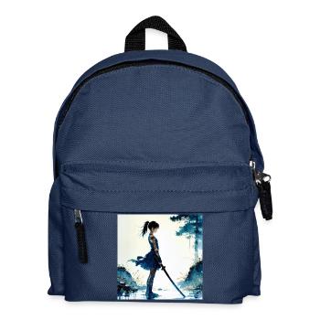 N-dless Nights: Megumi lost the fight - Kids' Backpack - navy - Front