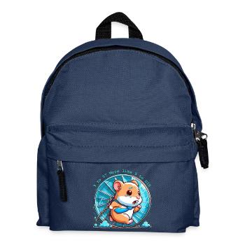 9 bis 5? Eher wie 9 zum Sterben - Kinder Rucksack - Navy - Vorne