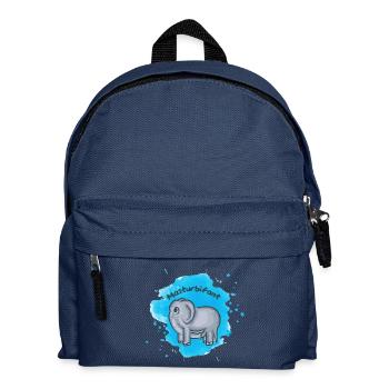Masturbifant – L’éléphant effronté - Sac à dos Enfant - bleu marine - Devant