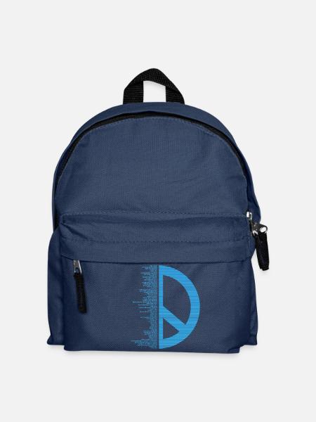 Pacifica - Paix - Sac à dos Enfant - bleu marine