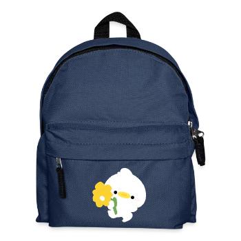 Canard romantique - Sac à dos Enfant - bleu marine - Devant