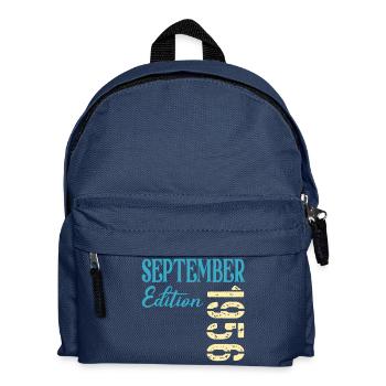 Septembre 1956 - 70e anniversaire - Sac à dos Enfant - bleu marine - Devant