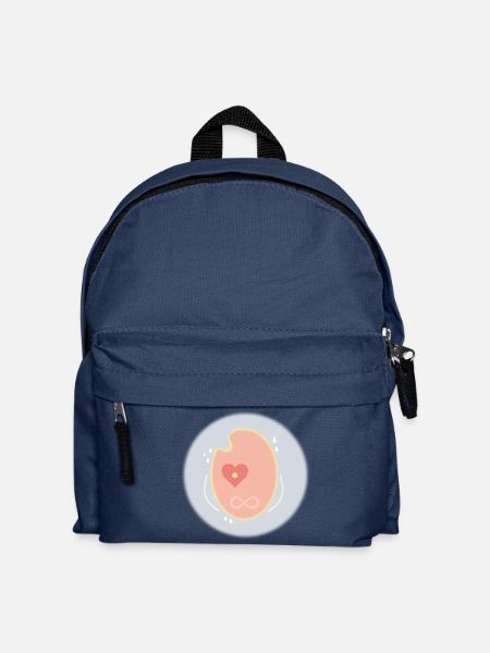 Der goldene Kokon - Kinder Rucksack - Navy