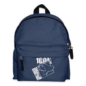 CURLY COATED RETRIEVER 100 - Kids' Backpack - navy - Front