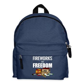 Freedom Fireworks - Sac à dos Enfant - bleu marine - Devant