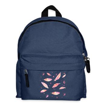 Plumes colorées - Sac à dos Enfant - bleu marine - Devant
