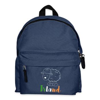 Ireland Sheep (Colorful Version) - Kids' Backpack - navy - Front