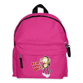 NEIN! DOCH! OH! Bananen! - Kinder Rucksack - Fuchsia - Vorne