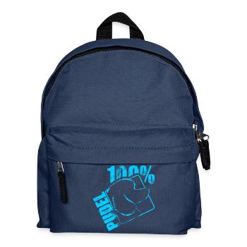 PUDEL 100 - Kinder Rucksack - Navy - Vorne