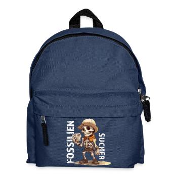 Aventure squelettique du chasseur de fossiles - Sac à dos Enfant - bleu marine - Devant