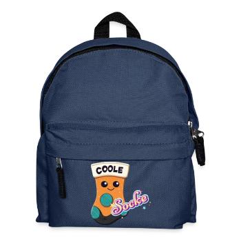 Cool sock - Kids' Backpack - navy - Front