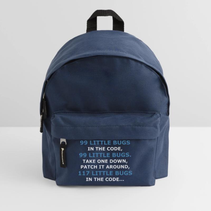 99 PETITS BUGS DANS LE CODE Sac à dos Enfant