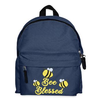 Bee Blessed Children's Church - Kids' Backpack - navy - Front