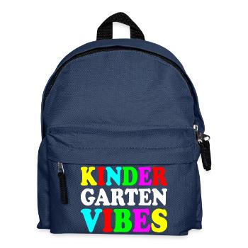kindergarten vibes - Kids' Backpack - navy - Front
