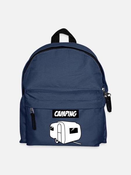Camping - Kinder Rucksack - Navy