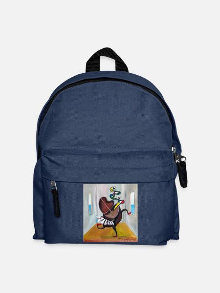 Tanz des Klaviers - Kinder Rucksack - Navy