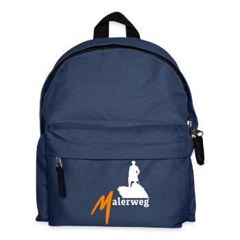 Sächsische Schweiz Malerweg Elbsandsteingebirge - Kinder Rucksack - Navy - Vorne