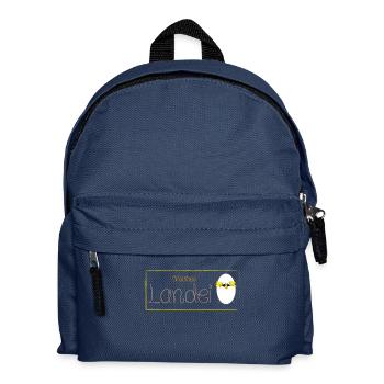 Landei - Kinder Rucksack - Navy - Vorne