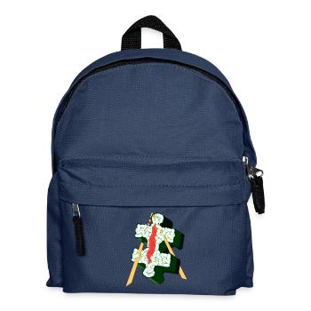 SUSHI PIECE - Kids' Backpack - navy - Front