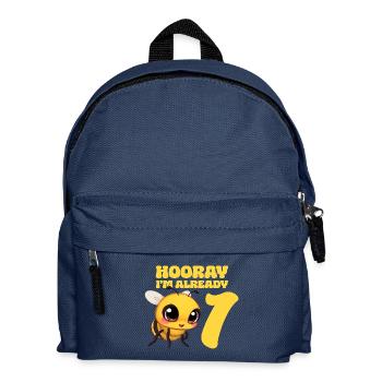 Bee Birthday Bee - Hooray i am already 1 - Kids' Backpack - navy - Front