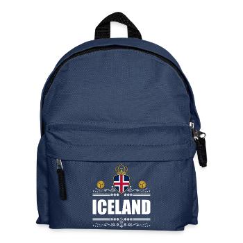 ISLANDE - Sac à dos Enfant - bleu marine - Devant