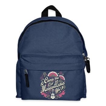 How I Would - Kids' Backpack - navy - Front