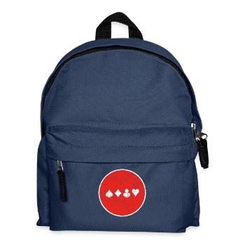 cadeau de poker de poker - Sac à dos Enfant - bleu marine - Devant