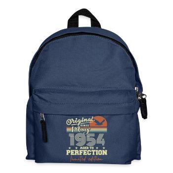 Mai 1954 | Mai 1954 Mai 1954 Geburtstagsgeschenk - Kinder Rucksack - Navy - Vorne