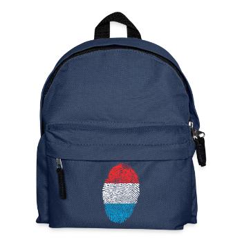 Fingerprint i love Luxembourg Luxembourg - Kids' Backpack - navy - Front