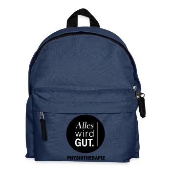 Alles wird gut Physiotherapie - Kinder Rucksack - Navy - Vorne