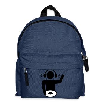DJ - Kinder Rucksack - Navy - Vorne