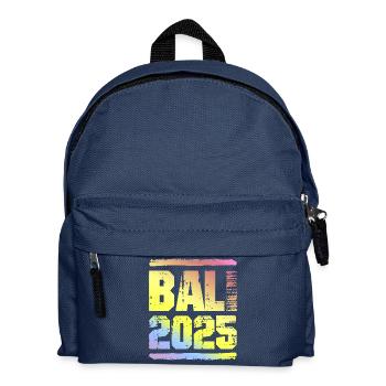 Bali 2025 Colorful - Kids' Backpack - navy - Front