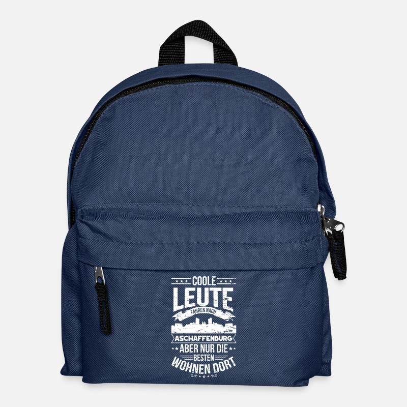 Die Besten Leute aus Aschaffenburg - Kinder Rucksack - Navy