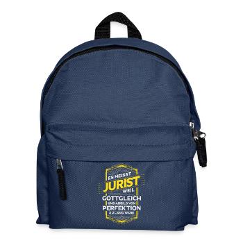 Jurist - Kinder Rucksack - Navy - Vorne