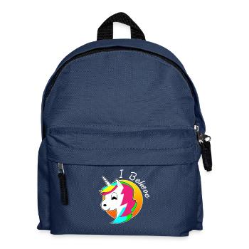 Unicorn Noël nouveau nouveau cadeau arc-en- - Sac à dos Enfant - bleu marine - Devant