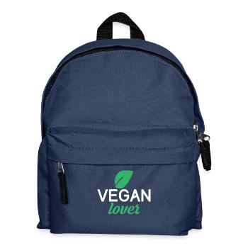 amant végétalien - Sac à dos Enfant - bleu marine - Devant