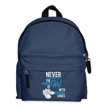 Running - Race - Jogging - Gift - Kids' Backpack - navy - Front