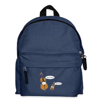 Personificated Violoncelle dit personificated Violon - Sac à dos Enfant - bleu marine - Devant